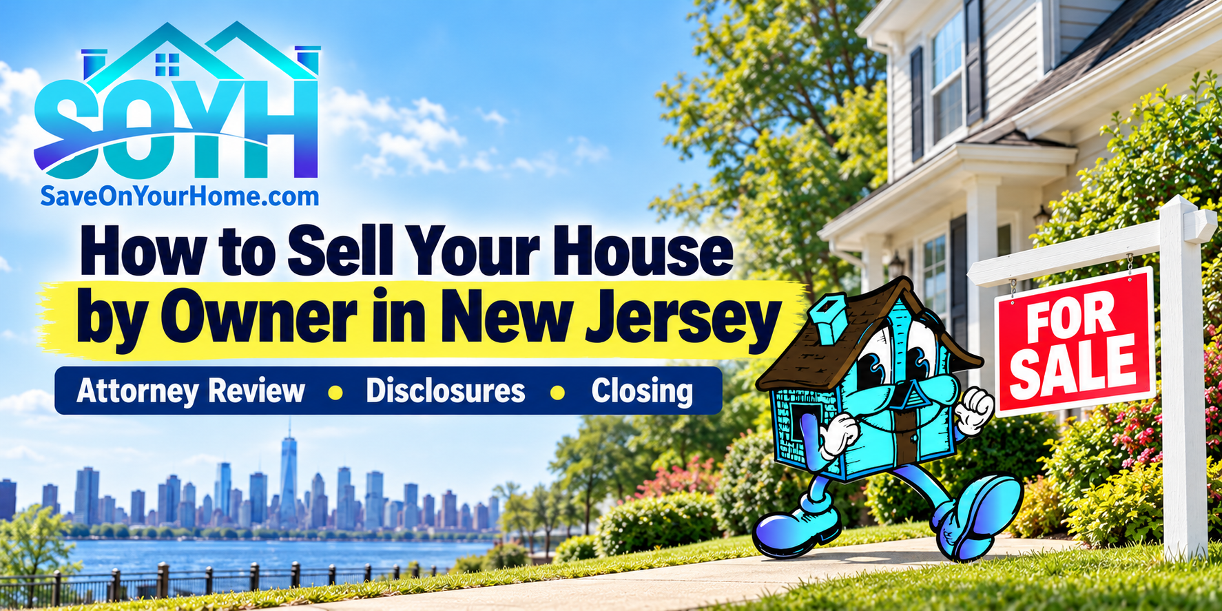 How to Sell Your House by Owner in New Jersey: Attorney Review, Disclosures and Closing